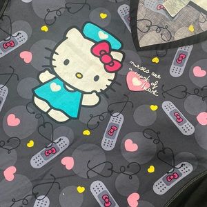 Hello Kitty scrub top